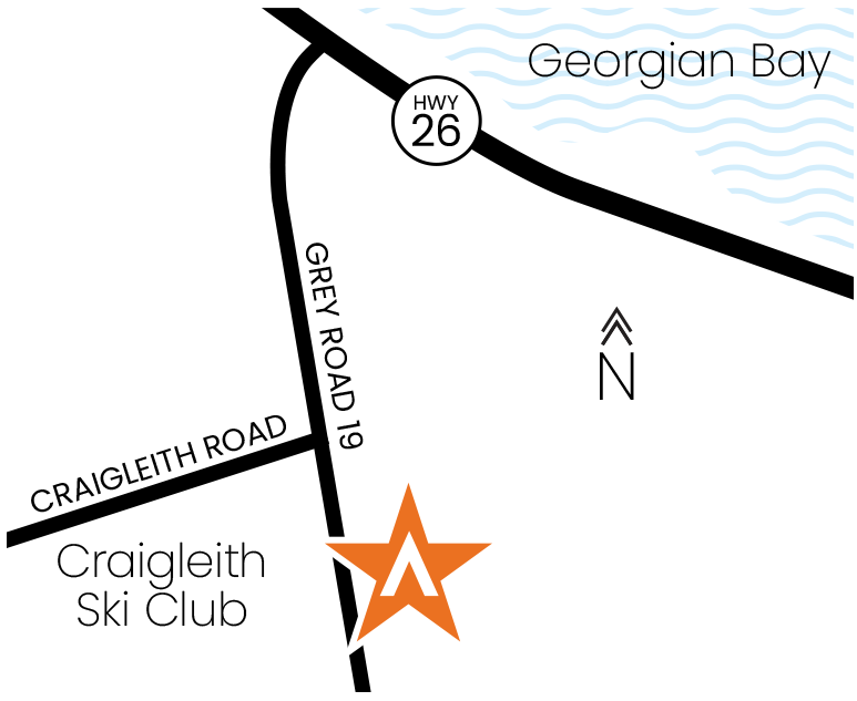 Craigleith Ski Map